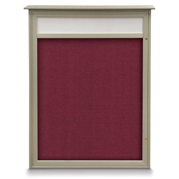 Double Door Enclosed Indoor Letterboard